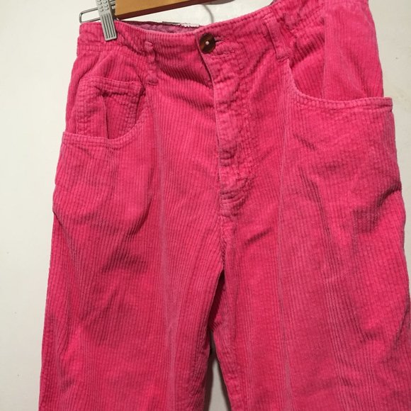 VINTAGE CORDUROY CROPPED PANTS SIZE 4 - Picture 3 of 5